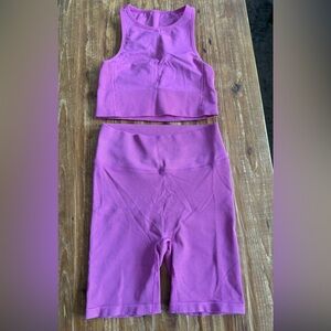 JCrew workout set size medium